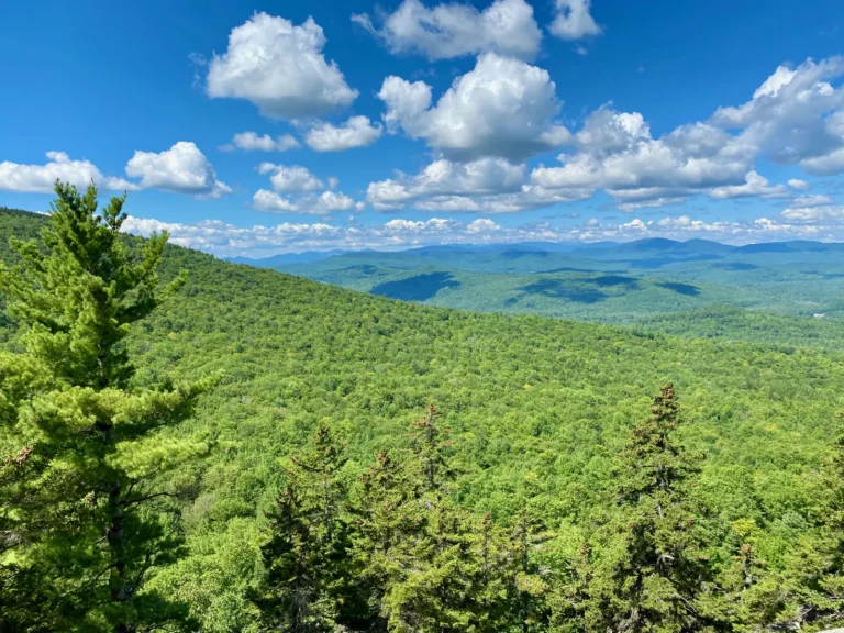 Mountain landscape in Evans Notch, Maine — regional photography